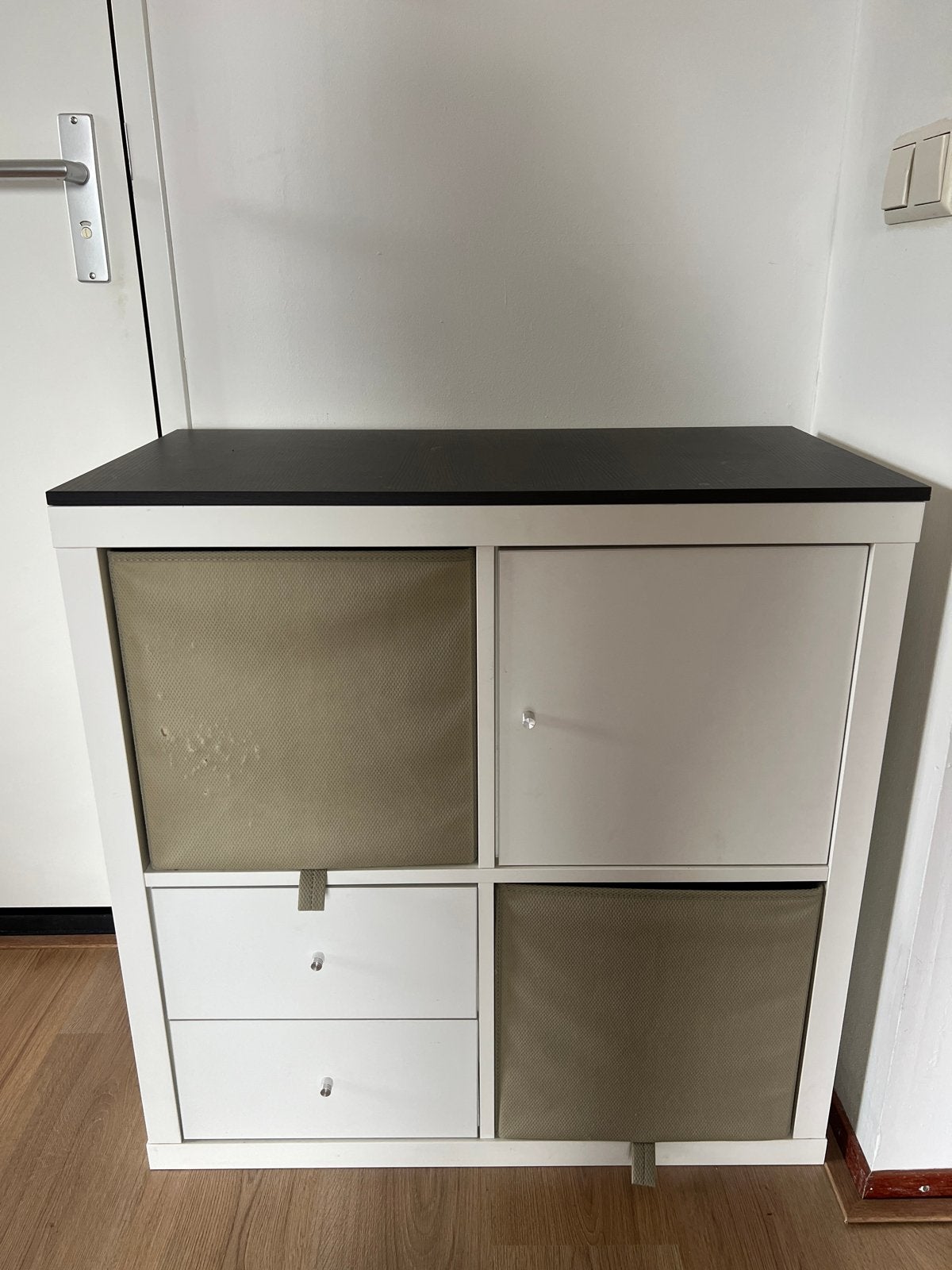 Kallax 4 vakken kast, Ophalen, Gebruikt, 50 tot 100 cm, Minder dan 100 cm