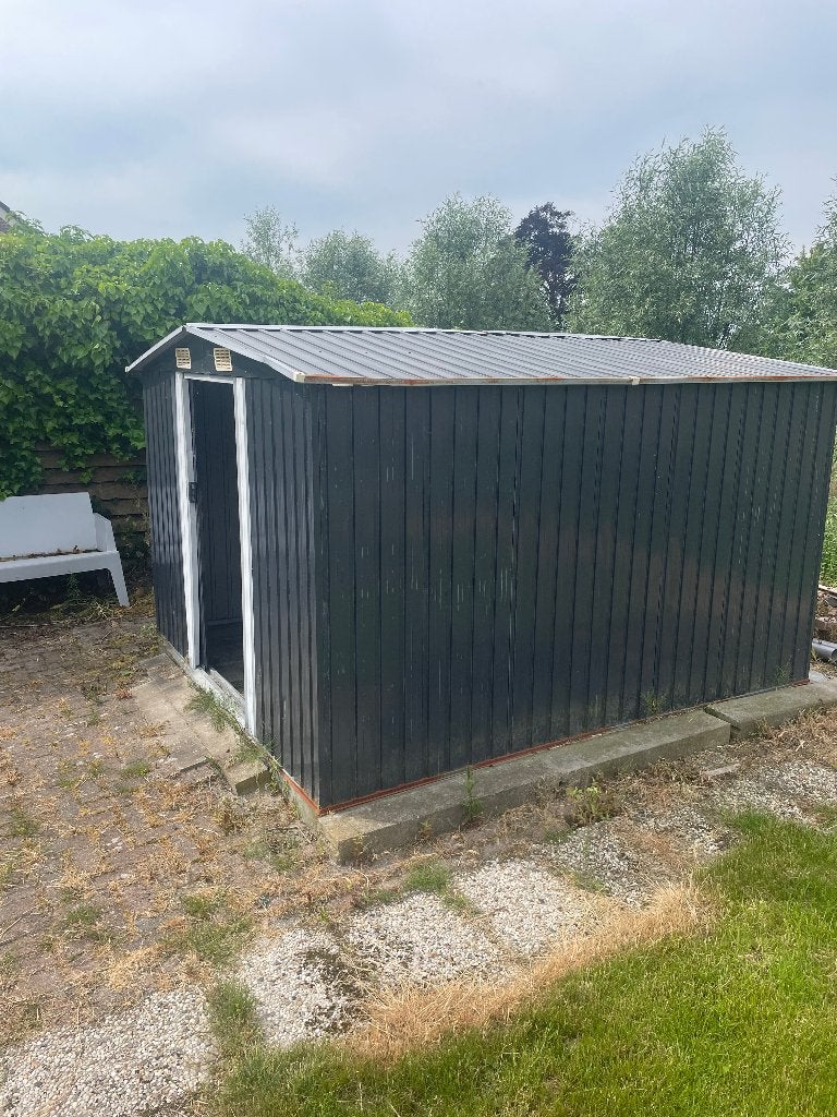 schuurtje stalen, Ophalen, Gebruikt, 250 tot 500 cm, Schuur