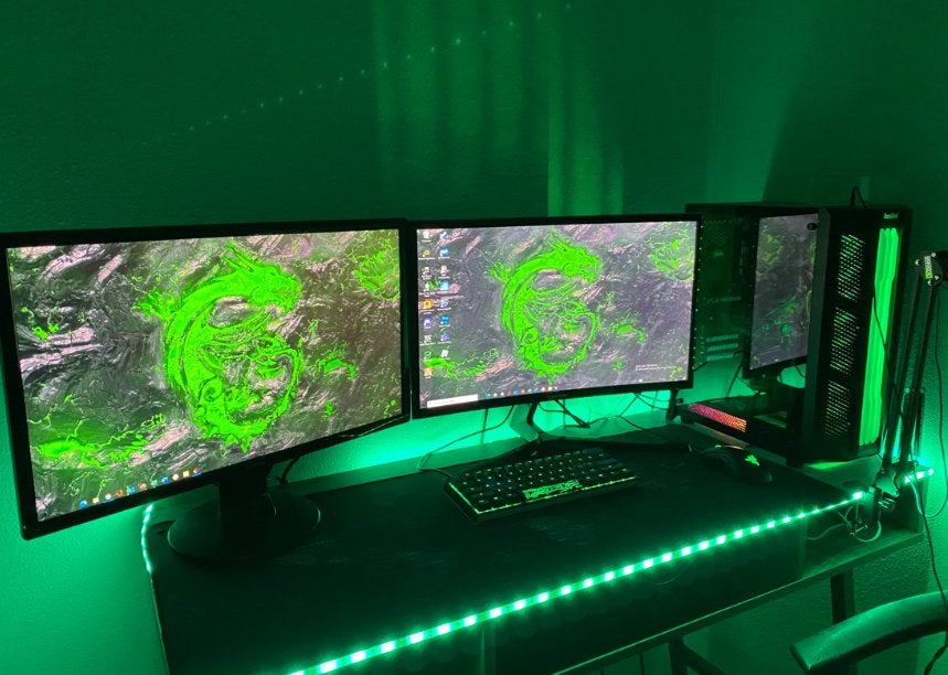 Gaming PC | Monitoren en meer, Computers en Software, Overige Computers en Software, Gebruikt, Ophalen