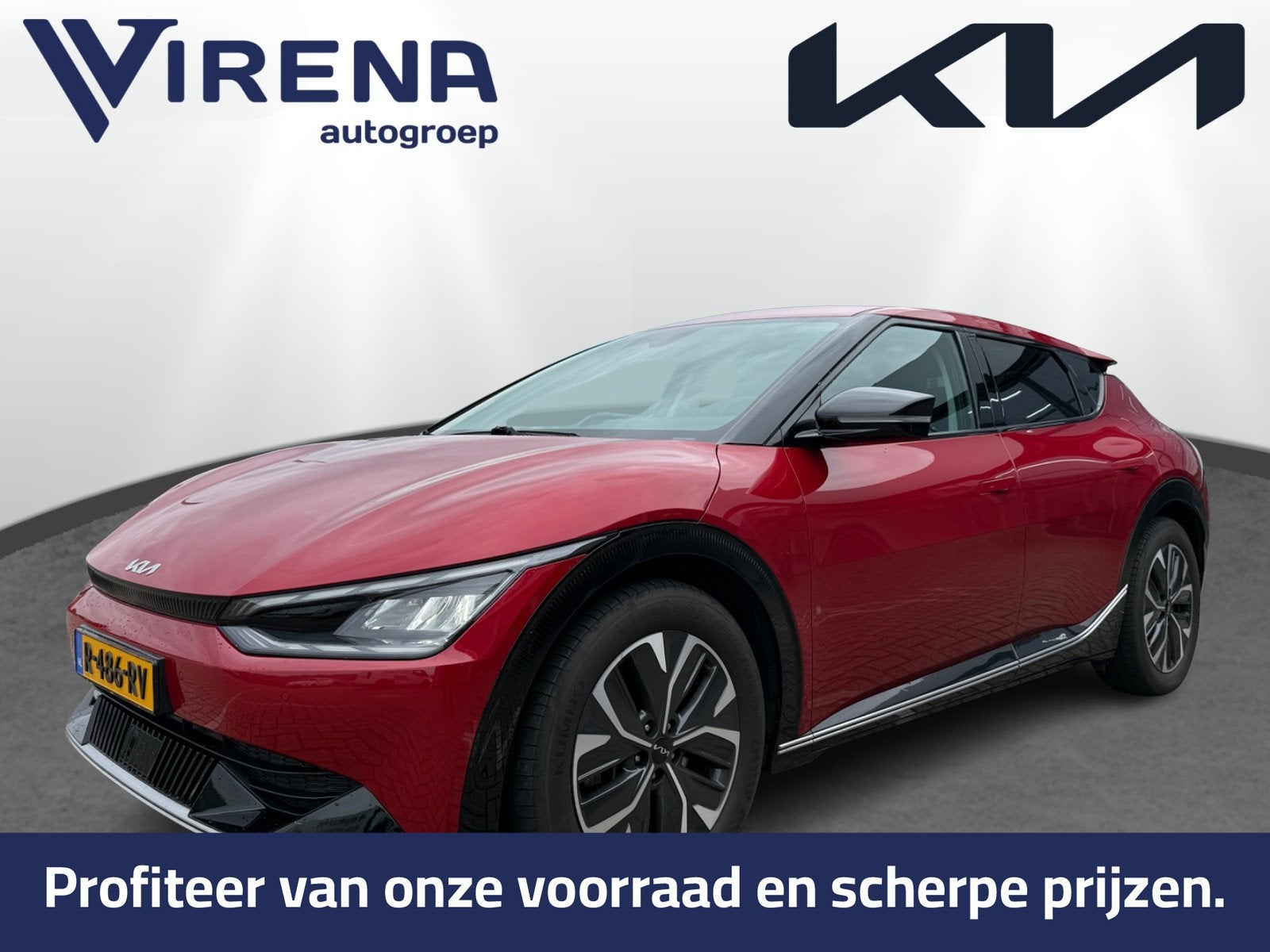 Kia Ev6 Plus 77.4 kWh Navigatie - Achteruitrijcamera - Stoel