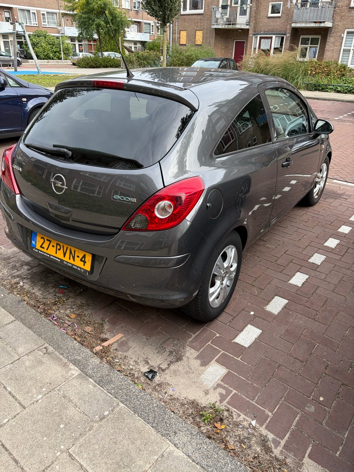 Opel Corsa 1.3 Cdti 70KW 3D 2011 Grijs, Auto's, Voorwielaandrijving, 1063 kg, Origineel Nederlands, Particulier