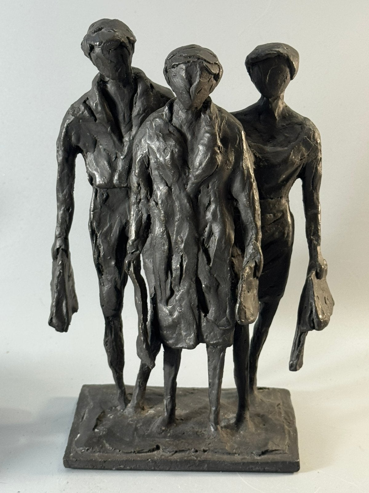 Beeldhouwwerk van Karin Beek. cold cast bronze, Ophalen of Verzenden