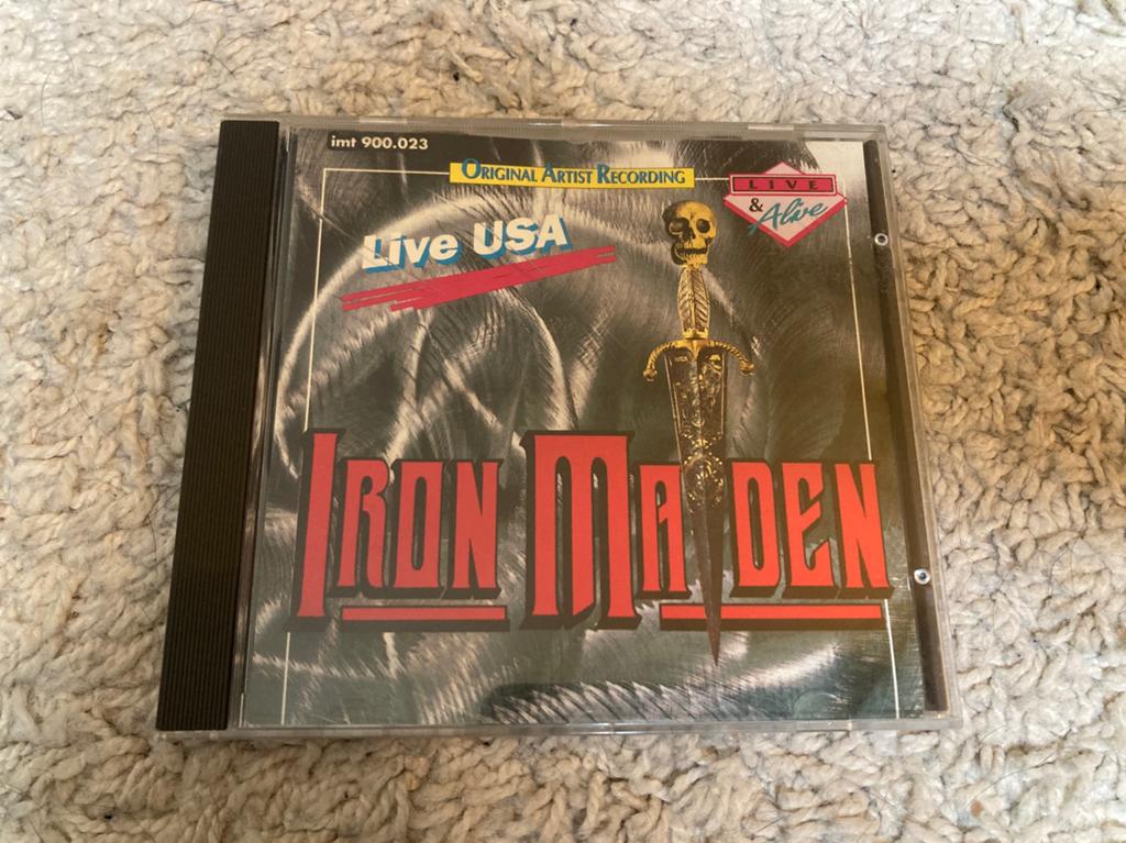 Iron Maiden - Live USA 1982 CD (Imtrat 900.023), Ophalen of Verzenden, Gebruikt