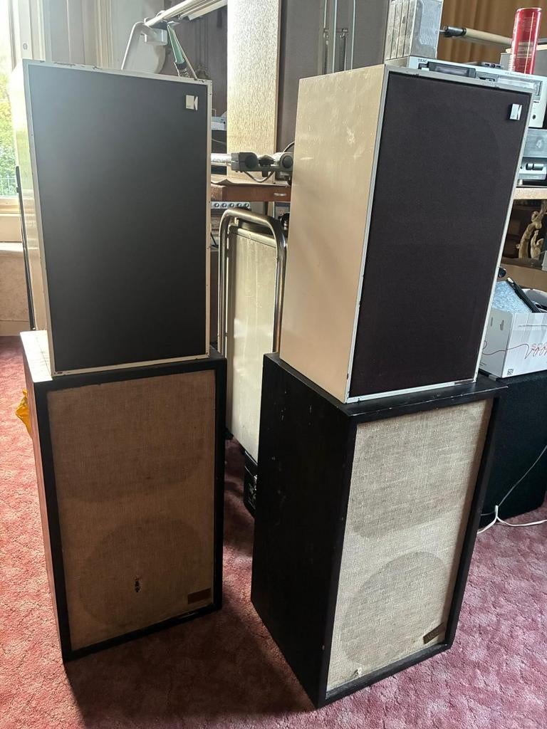 Kef Chorale SP1016 speakers, Audio, Tv en Foto, Luidsprekers, Ophalen, 60 tot 120 watt, Front, Rear of Stereo speakers, Overige merken