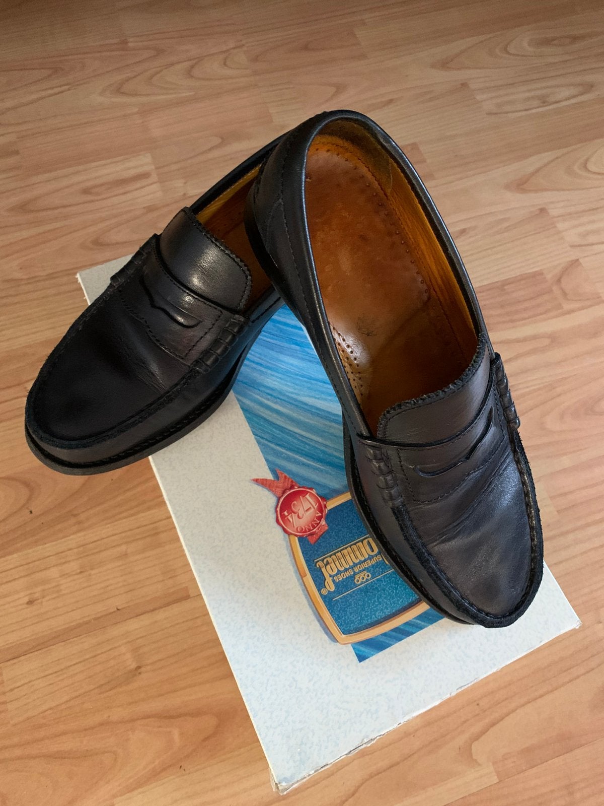 Van Bommel zwarte moccasin mt. 44, Ophalen of Verzenden, Zo goed als nieuw, Zwart, Overige typen