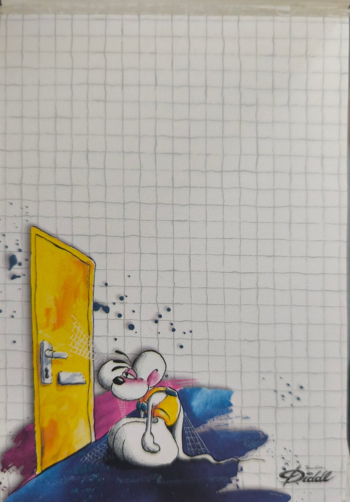 Diddl blaadje ( A6 wit 45), Verzenden, Zo goed als nieuw, Papier, Kaart of Schrift