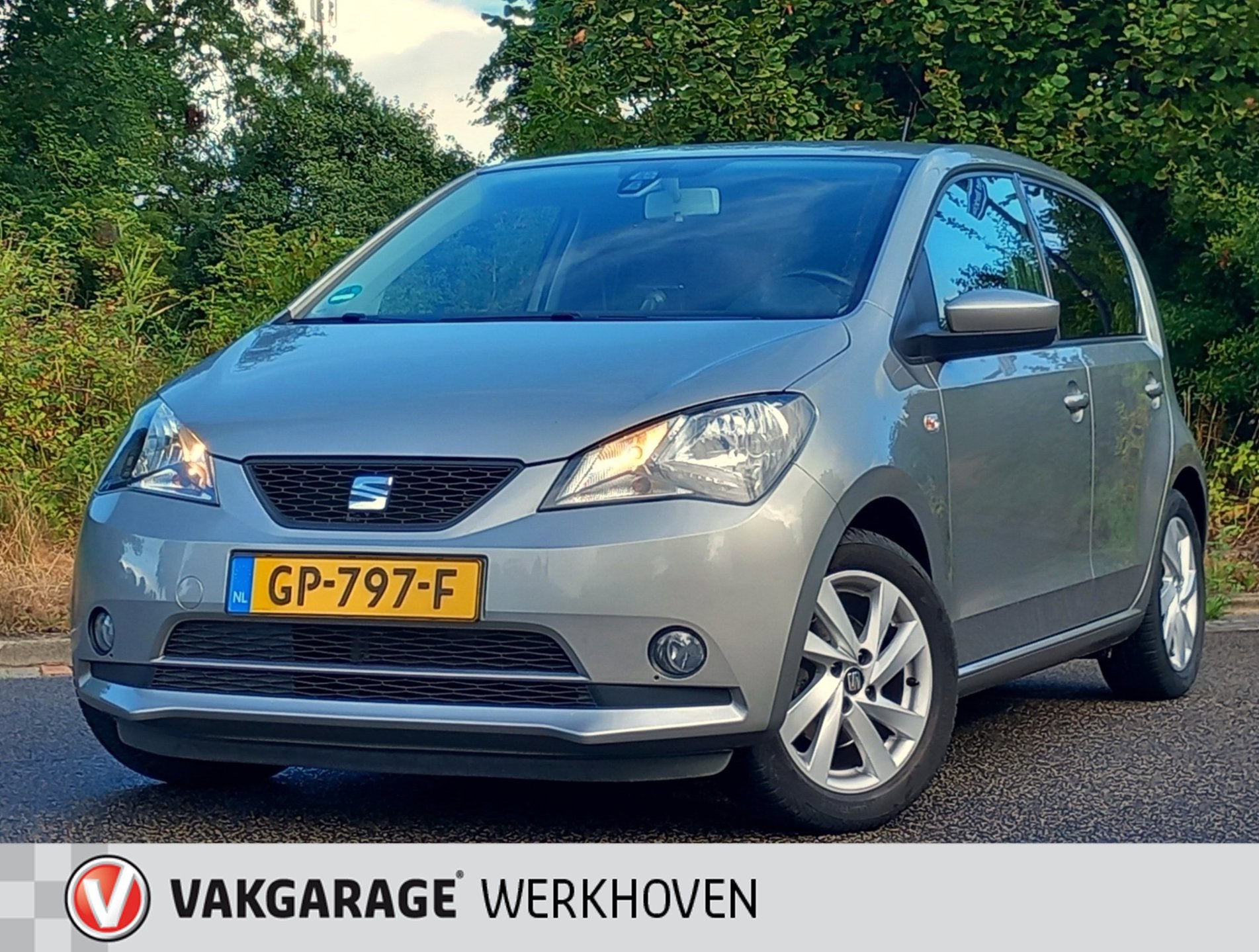 Seat Mii 1.0 Sport Connect | Parkeersensoren | Orig. 35.000k, Auto's, Voorwielaandrijving, Stof, Gebruikt, 840 kg