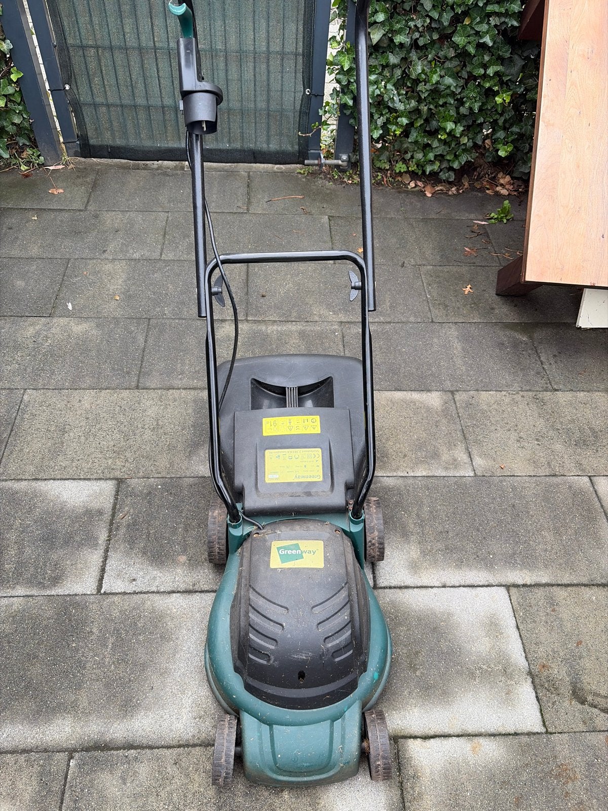 Greenway elektrische grasmaaier - Gebruikt, Tuin en Terras, Cirkelmaaier, Gebruikt, Elektrische grasmaaier, Ophalen of Verzenden