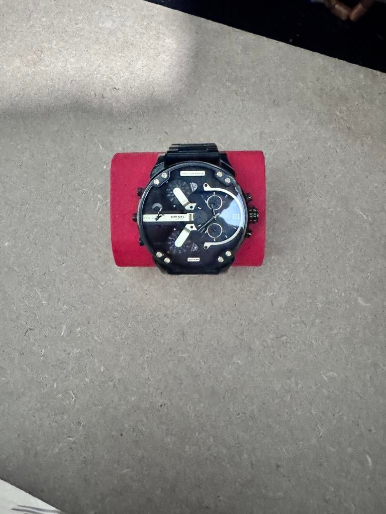 Diesel horloge heren, Ophalen of Verzenden, Zo goed als nieuw, Overige materialen, Overige merken