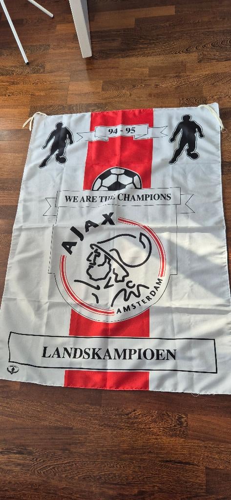 ajax vlag, Verzamelen, Sportartikelen en Voetbal, Ophalen of Verzenden, Zo goed als nieuw, Ajax, Overige typen