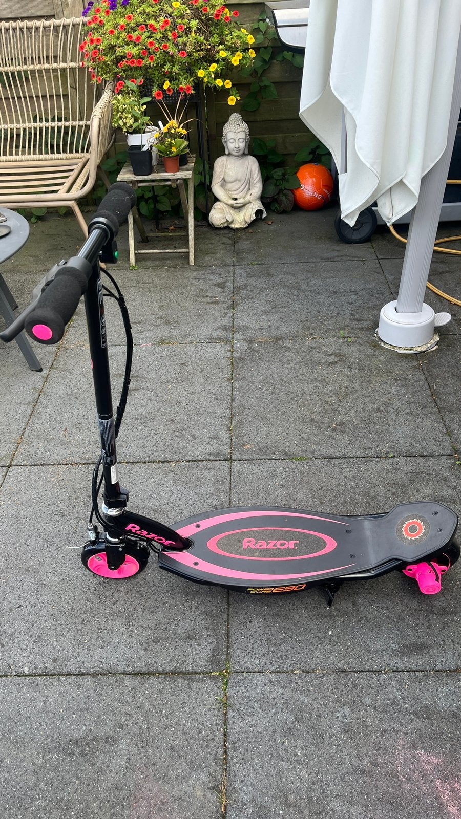 Razor Power Core E90 elektrische step roze, goed als nieuw, Ophalen, Zo goed als nieuw, Elektrische step (E-scooter)