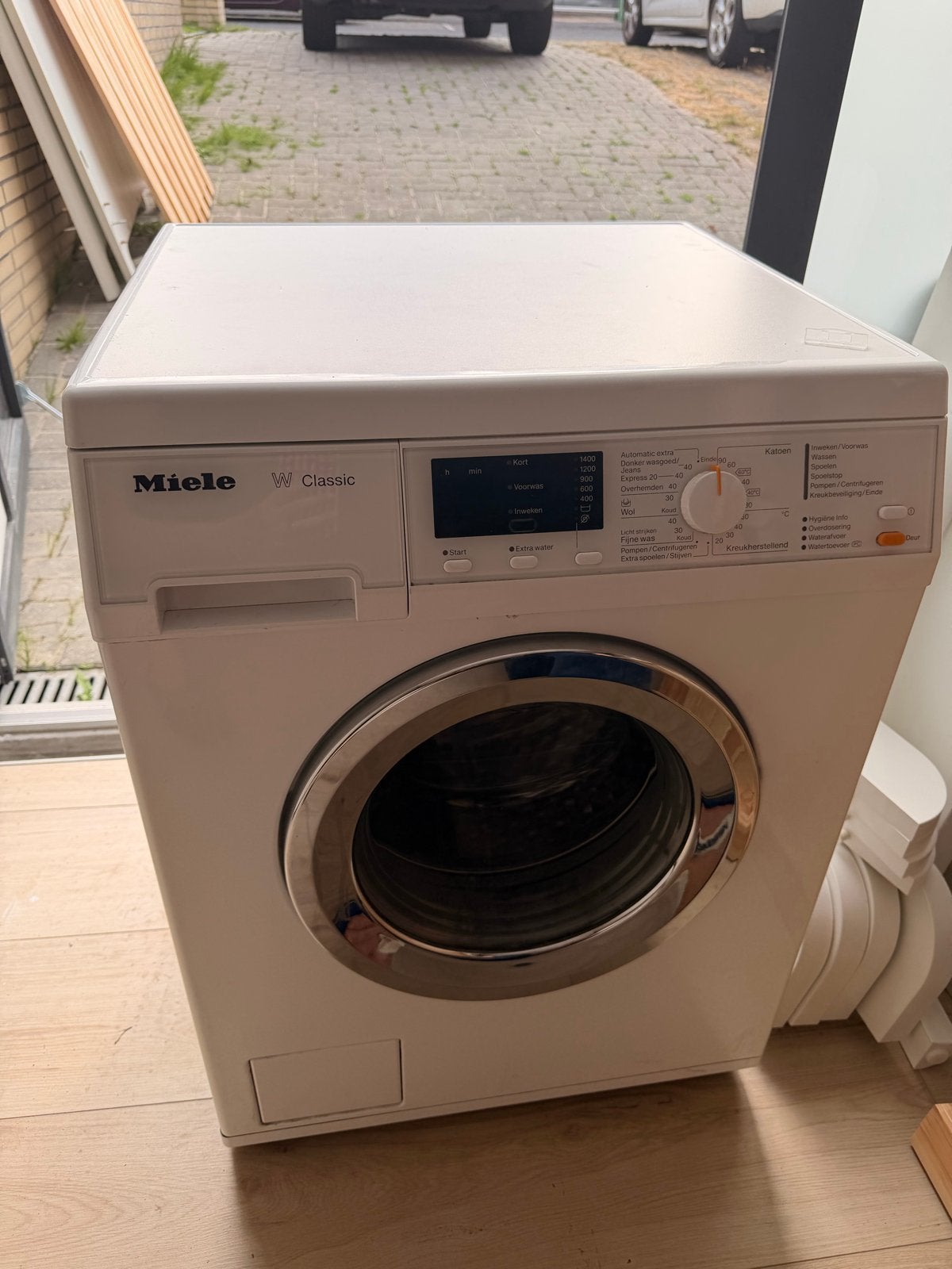 Miele W Classic Wasmachine - Betrouwbaar en Duurzaam, Ophalen, Gebruikt, Voorlader, Kort programma