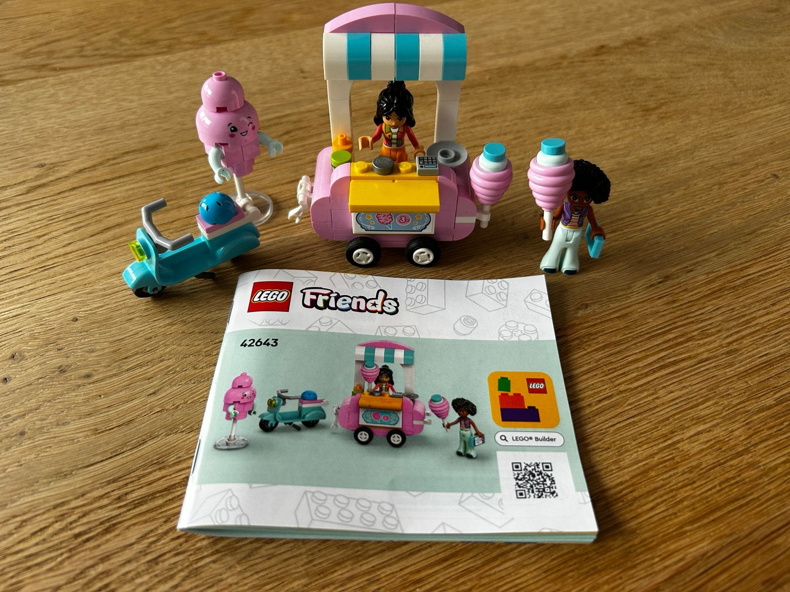 LEGO Friends Suikerspin Kraam (42643), Lego, Friends, Ophalen of Verzenden, Zo goed als nieuw