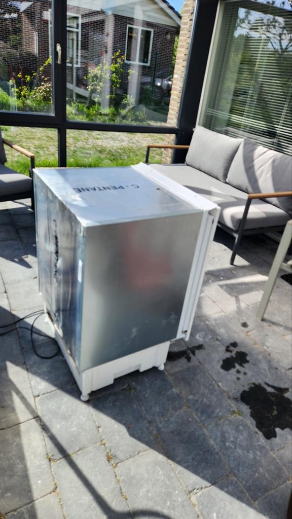 Inbouwkoelkast ikea  1 jaar gebruikt in onze vakantie woning, 200 liter of meer, Ophalen, Zo goed als nieuw, Zonder vriesvak