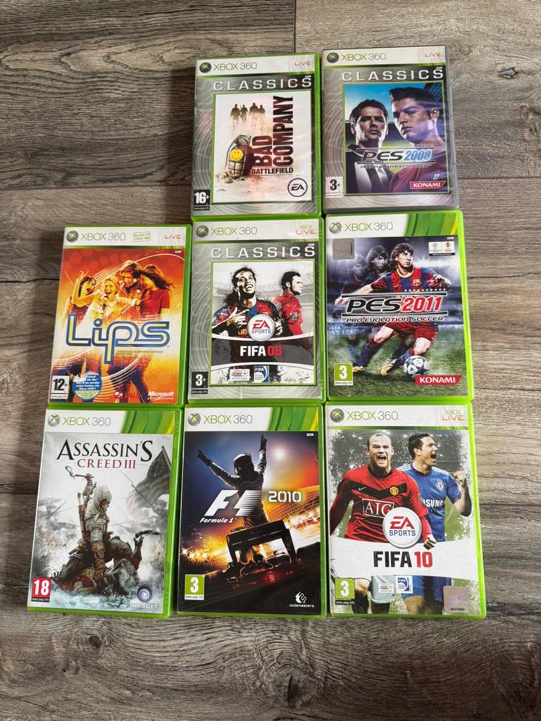19 verschillende spellen xbox/pc/playstation, Ophalen, Overige genres, 1 speler, Zo goed als nieuw