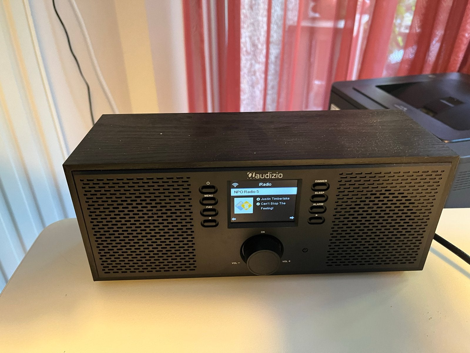 Audizio Rimini Internetradio met Spotify Connect - Timer, Audio, Tv en Foto, Ophalen of Verzenden, Zo goed als nieuw, Radio