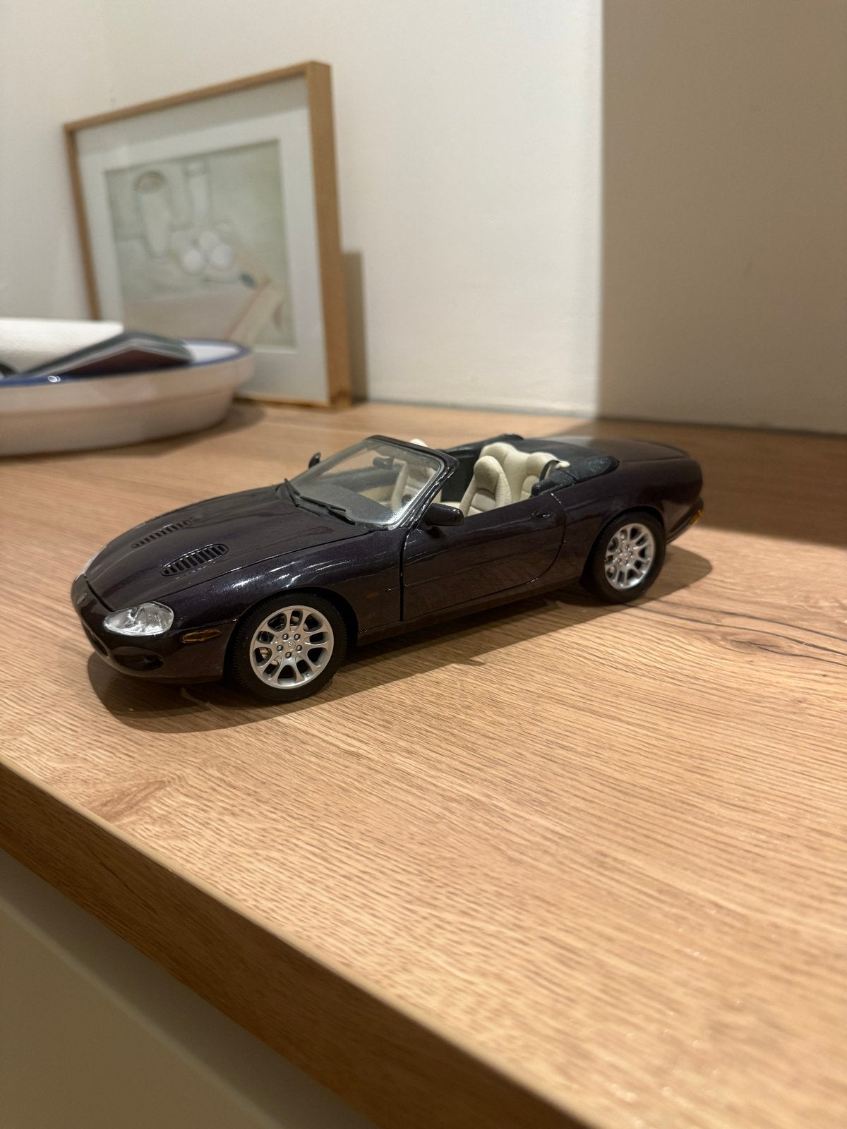 Maisto Jaguar XKR 1:18 Diecast Modelauto, Ophalen of Verzenden, Zo goed als nieuw, Auto, Maisto