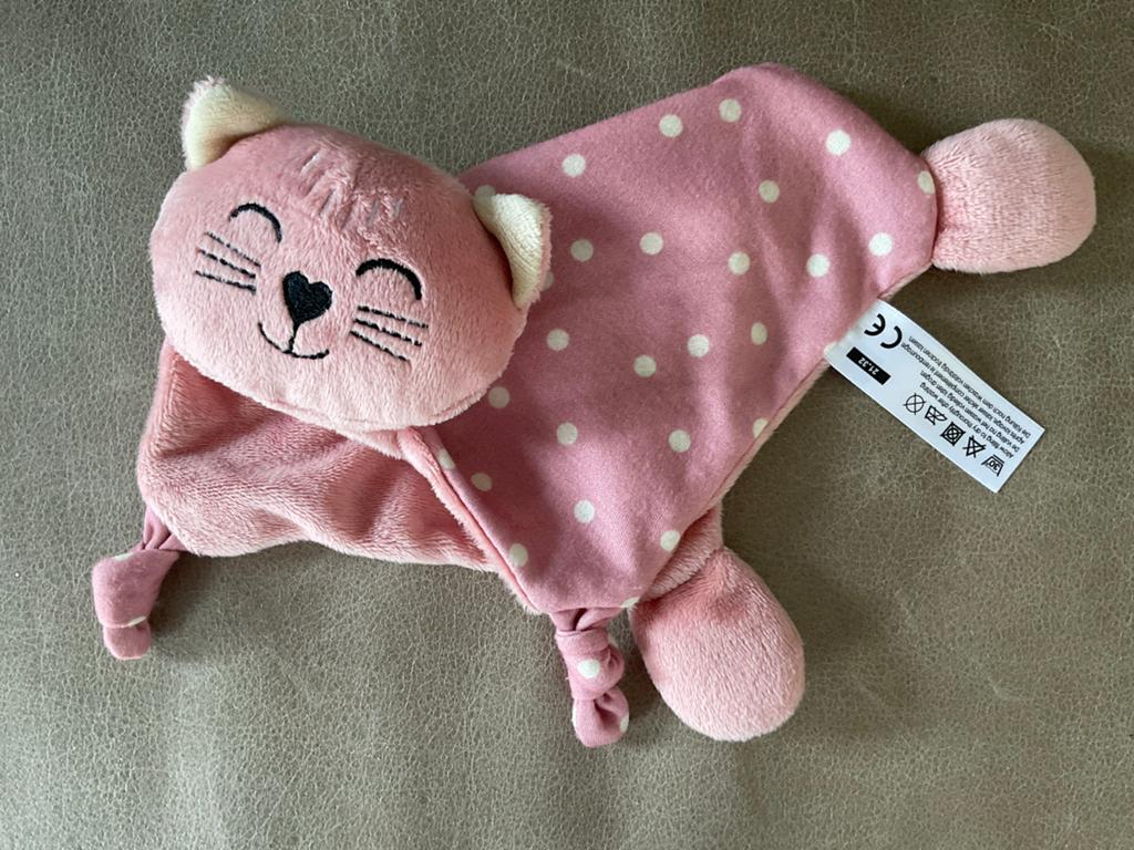 HEMA Knuffeldoekje Poes, Ophalen of Verzenden, Zo goed als nieuw