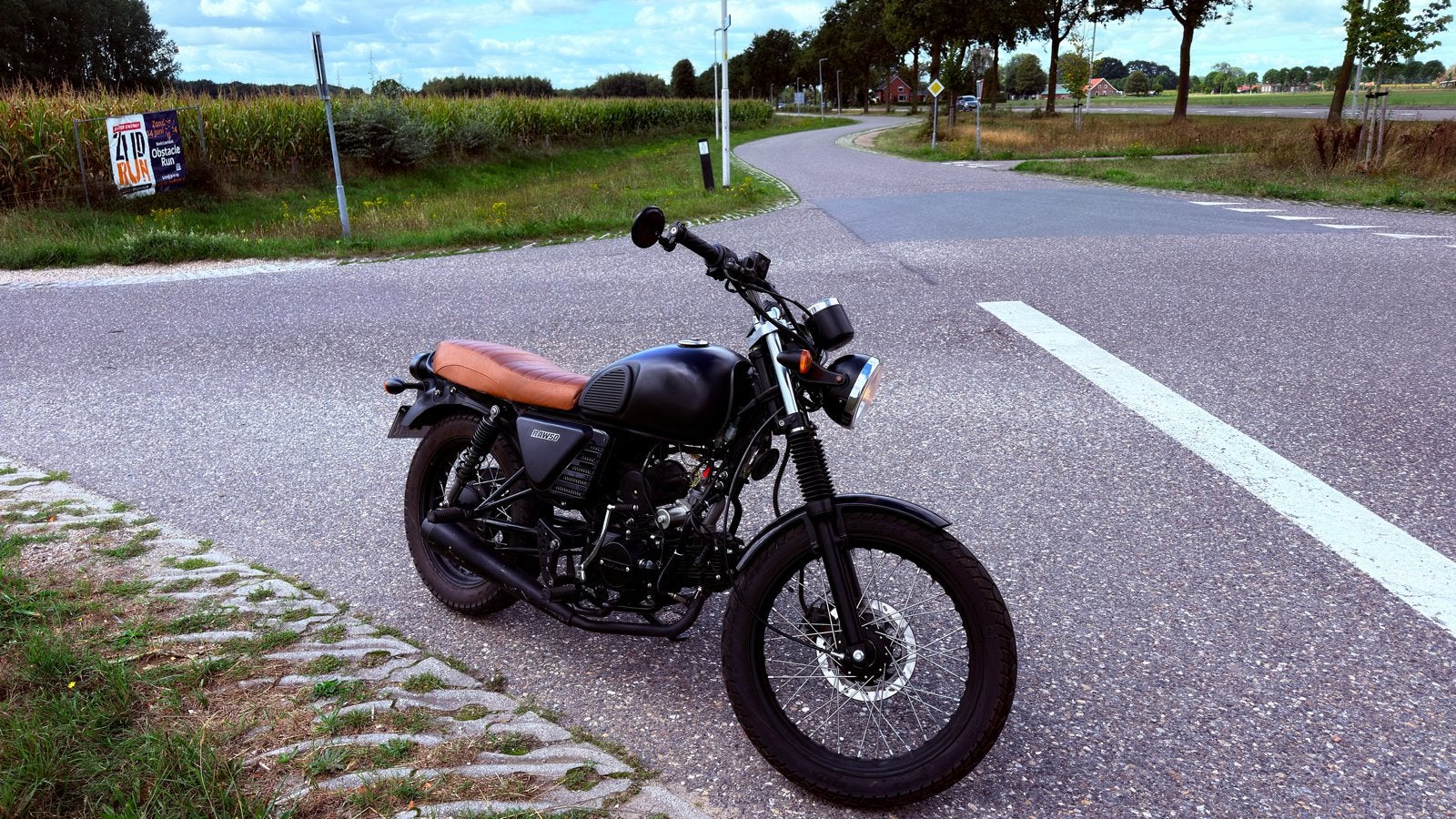 Hanway Raw 50 Special Edition - Stoere 50cc Brommer, Ophalen, Gebruikt, Maximaal 45 km/u, 4 versnellingen