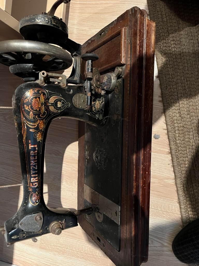Antieke naaimachine, Ophalen of Verzenden