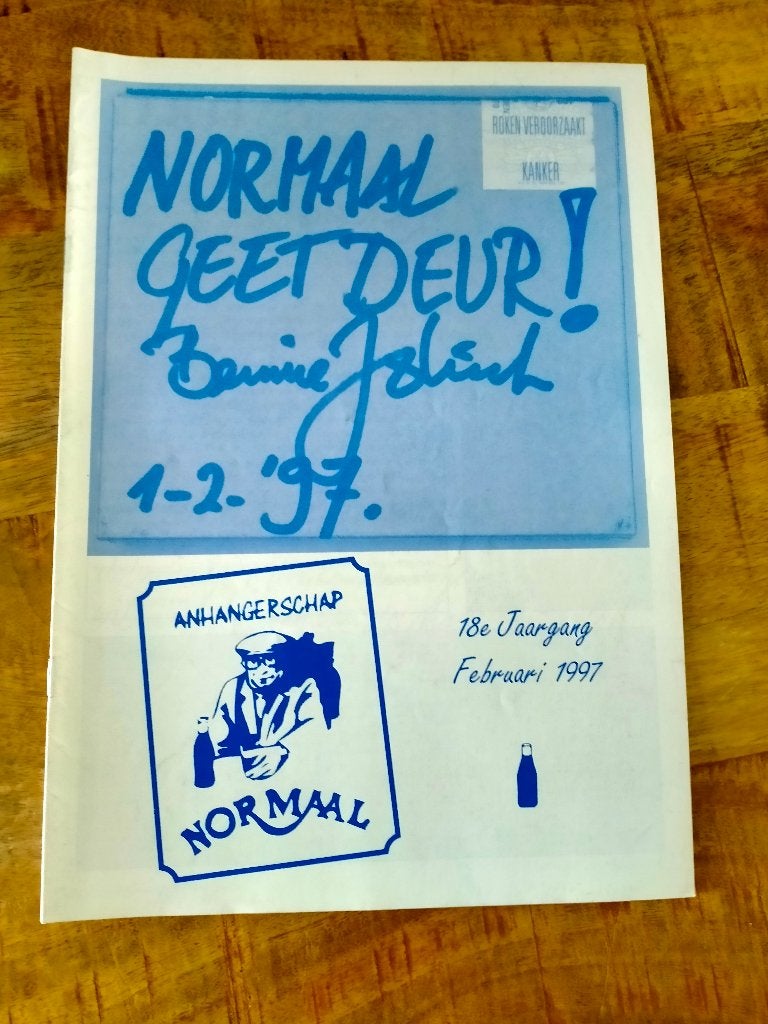 Normaal Anhangerschapsbode februari 1997 tijdschrift blad, Verzenden, Gebruikt, Boek, Tijdschrift of Artikel