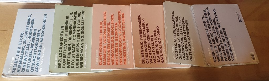 Dierverzorging school boeken, Ophalen, Gelezen, Overige niveaus, Overige vakken