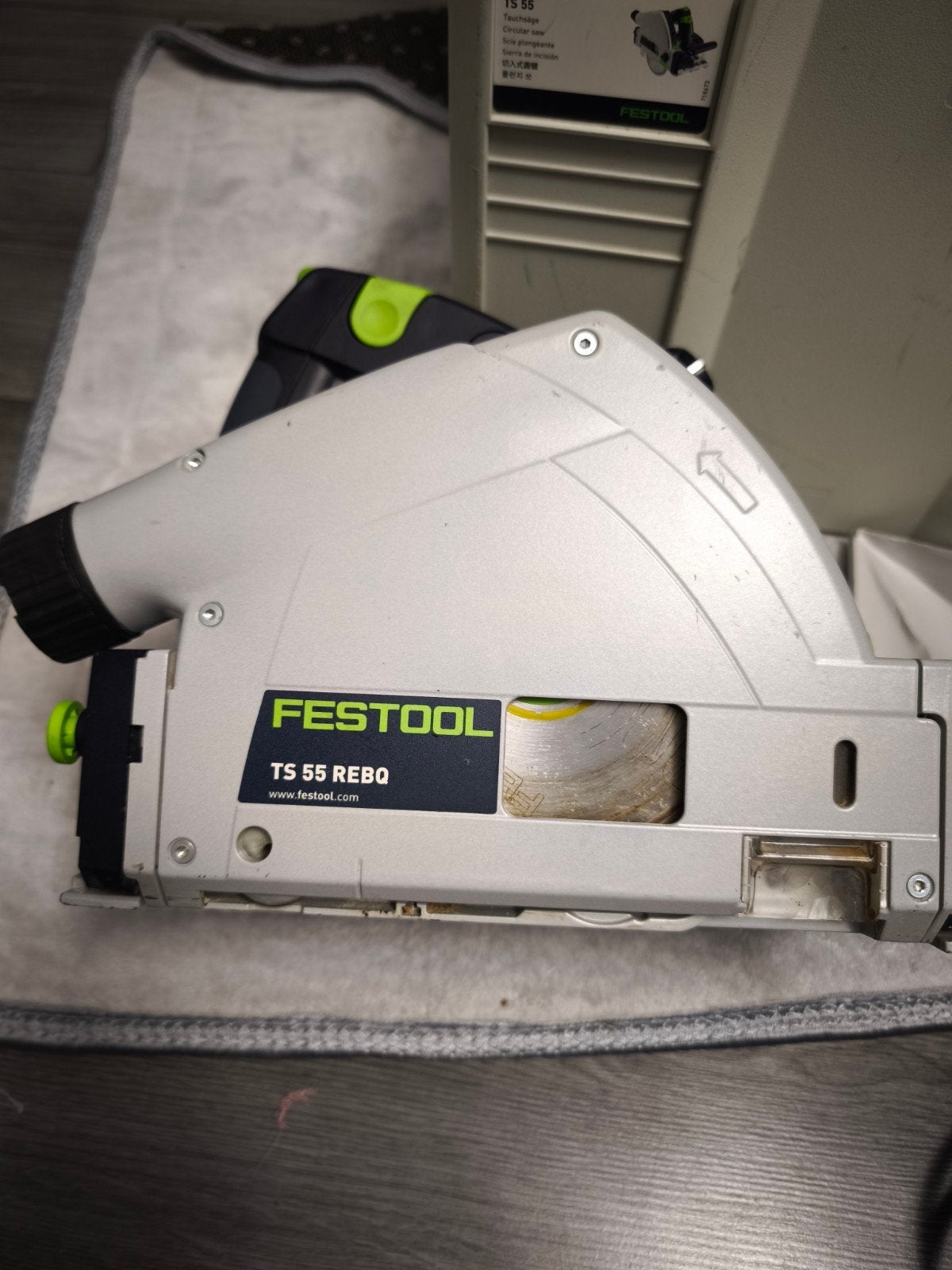 Festool invalzaag TS 55 REBQ uit 2019 - Zo goed als nieuw, Ophalen of Verzenden