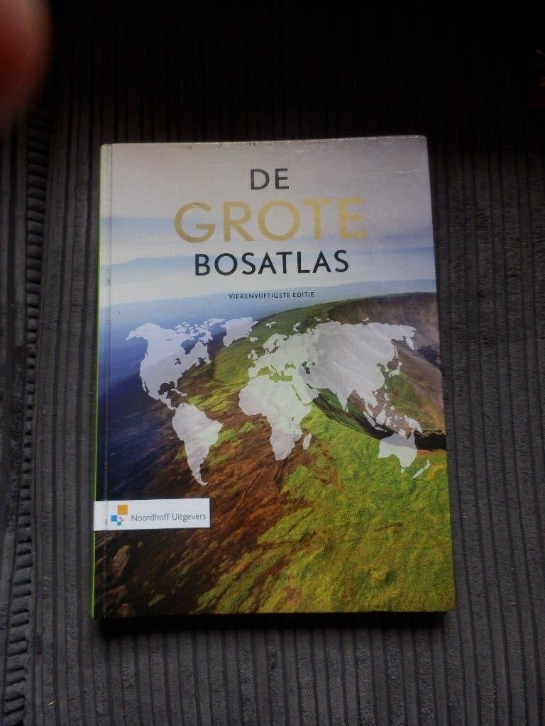 De Grote Bosatlas voor VMBO, HAVO, VWO, Boeken, Bosatlas, 2000 tot heden, Ophalen of Verzenden, Zo goed als nieuw
