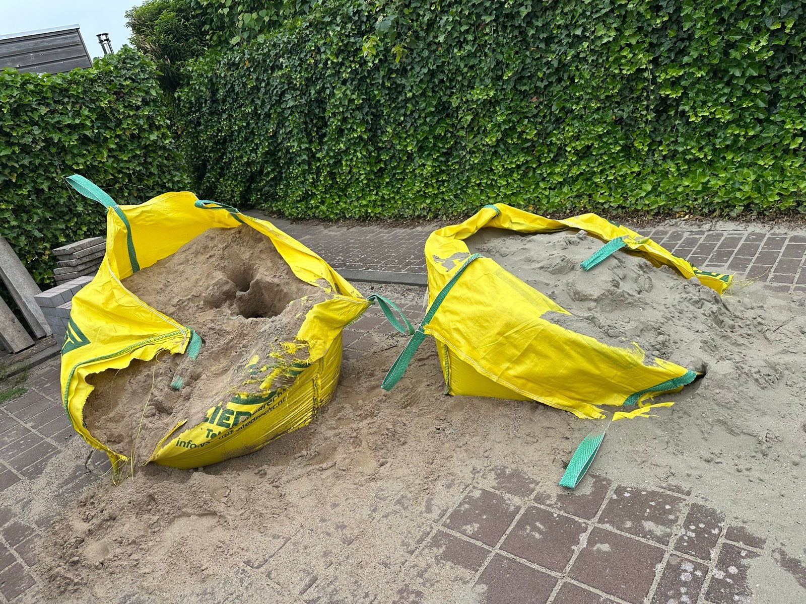 Zand in big bags - Ophoogzand / Straatzand, Ophalen, Gebruikt, Straatzand