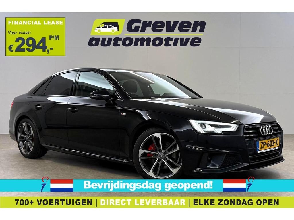 Audi A4 150PK S-line | Virtual | Massage | Carplay | Cruise, Gebruikt, Euro 6, 4 cilinders, A4