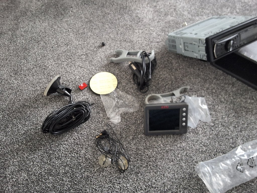 Pioneer CD-speler, autoradio en achteruitrijdscherm, Ophalen of Verzenden, Gebruikt