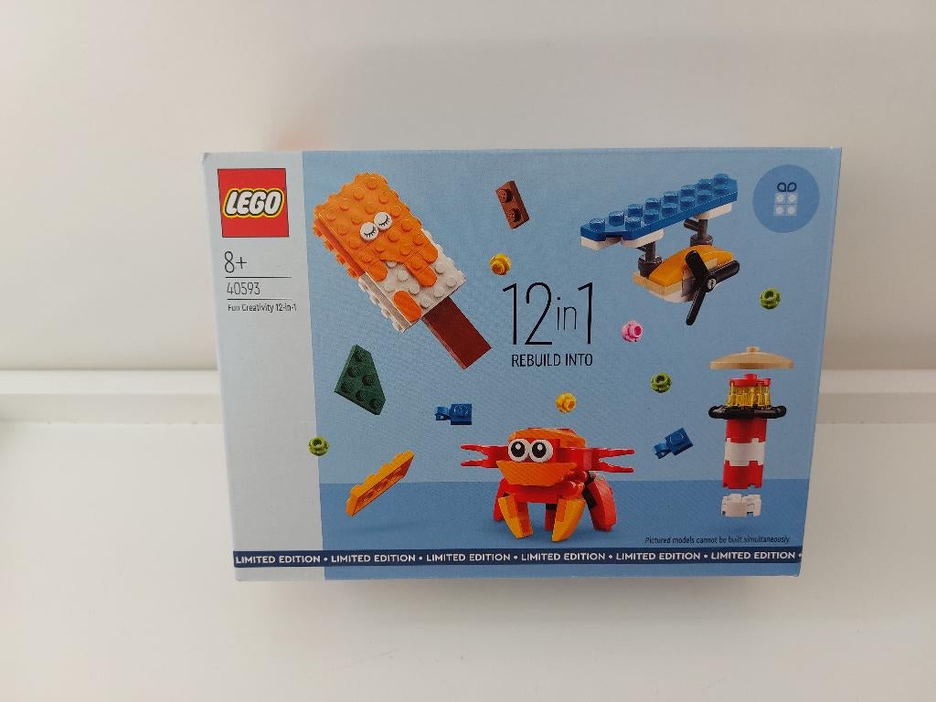 Lego 40593 Fun Creativity 12-in-1, Lego, Ophalen of Verzenden, Lego@lego.com, Complete set