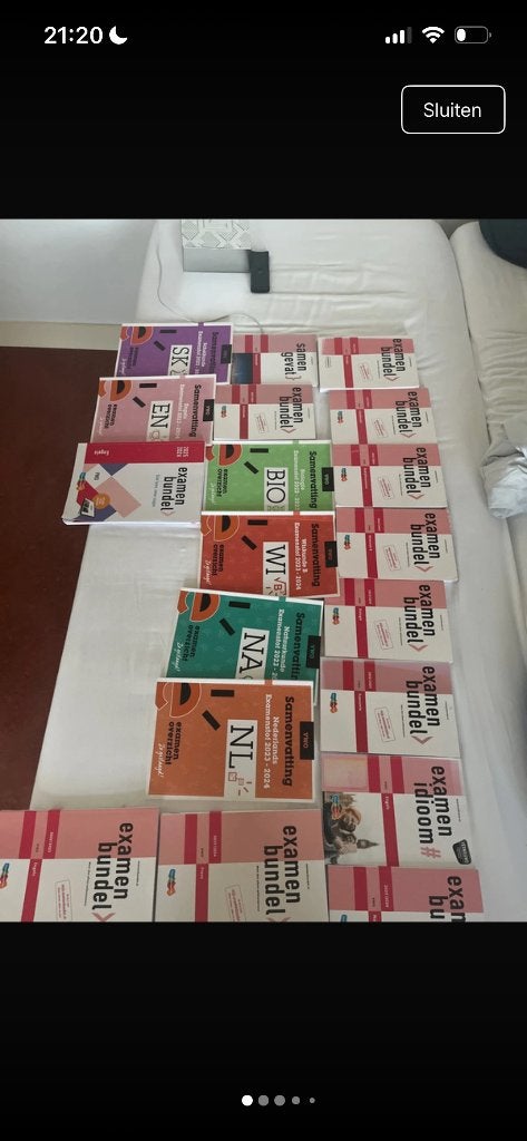 Examenbundels en Examenoverzicht n&g n&t Beco frans, Boeken, Schoolboeken, Ophalen of Verzenden, Gelezen, VWO, Scheikunde