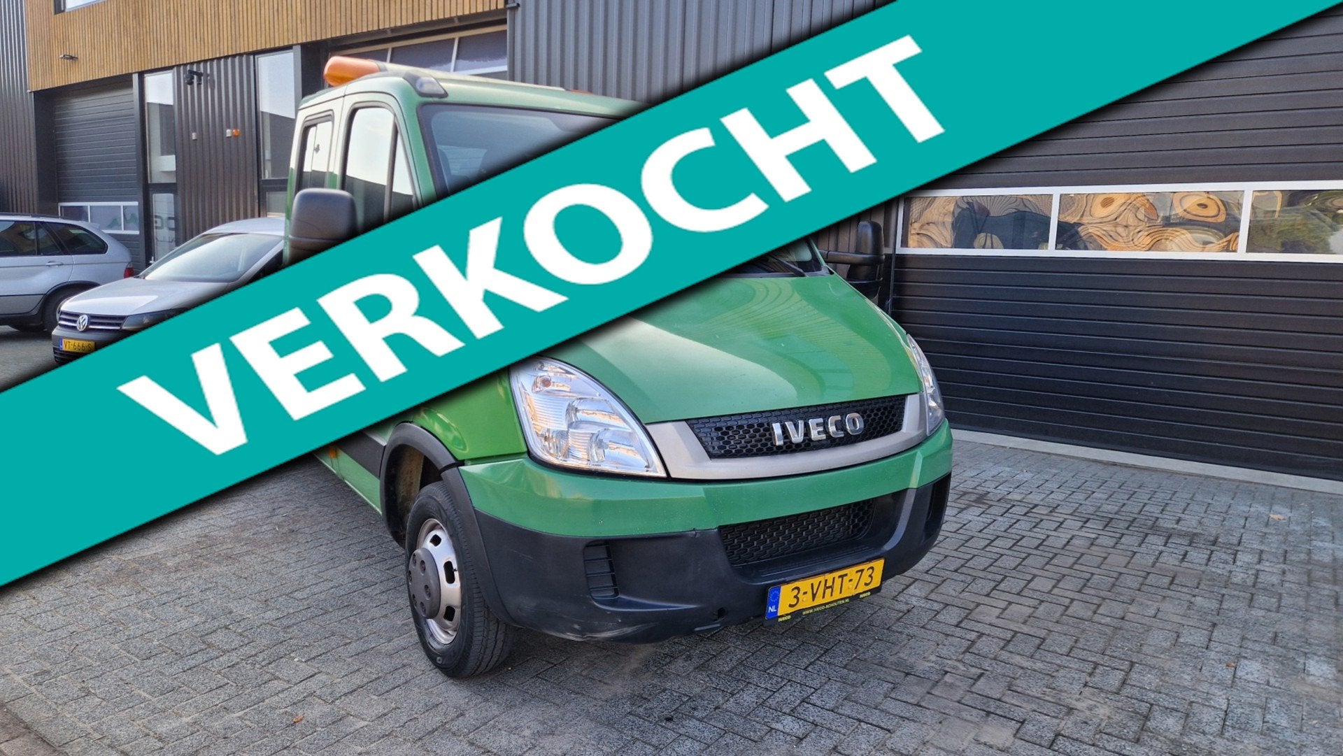 Iveco Daily 40C17 D Be Trekker Dubbel Cabine, Auto's, Gebruikt, 4 cilinders, Iveco, Origineel Nederlands