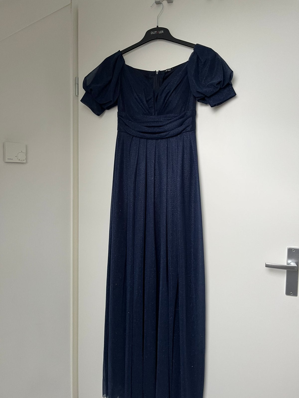 Henna jurk, Abiye, galajurk, Ophalen, Zo goed als nieuw, Blauw, Galajurk
