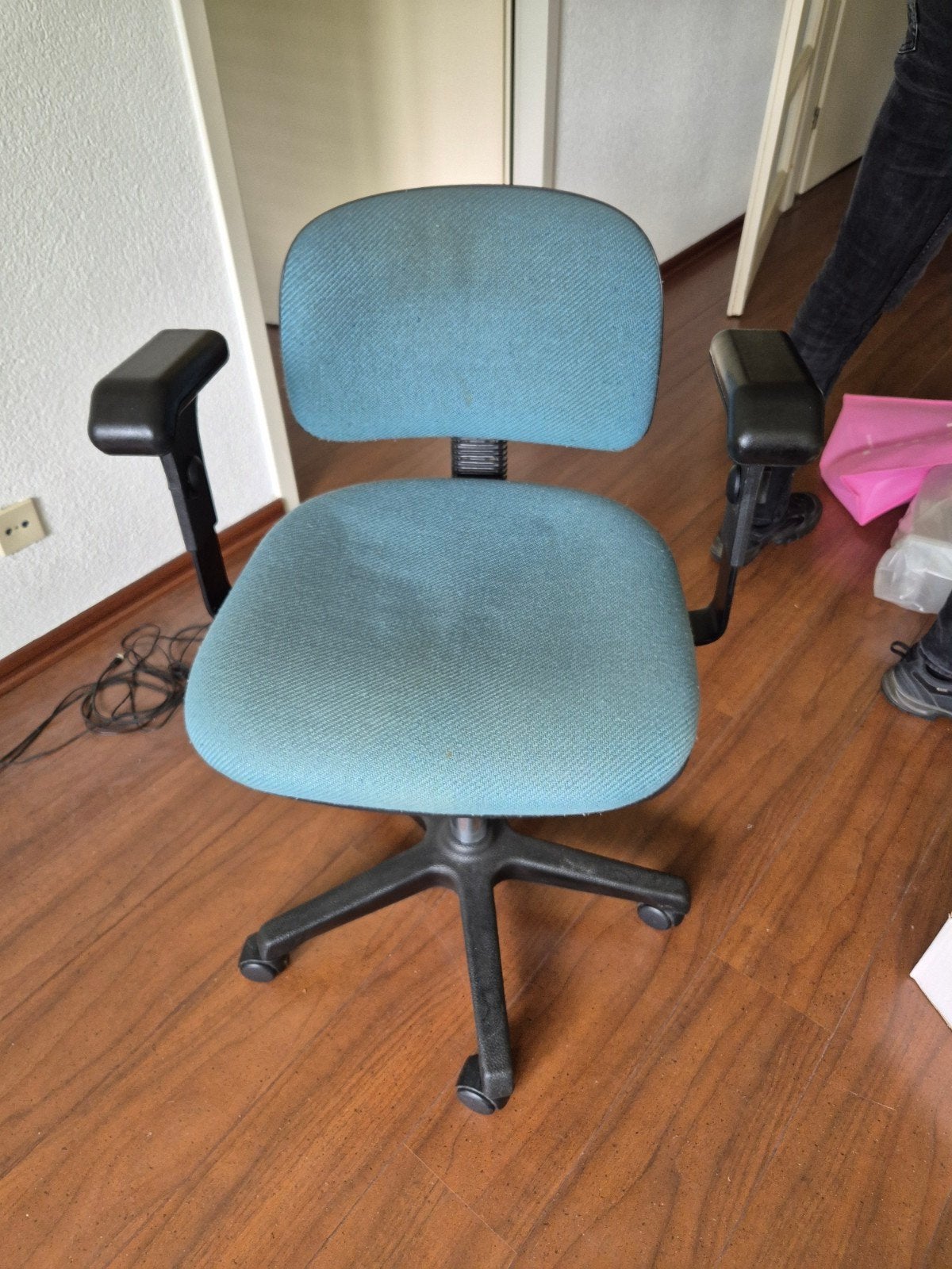 Bureaustoel - Zit prima! Alleen ophalen., Ophalen, Gebruikt, Blauw, Bureaustoel