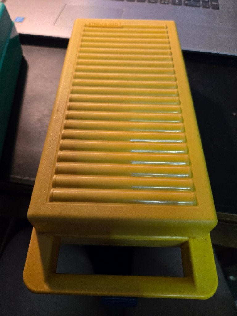 Handige Jaren zeventig muziekcassette koffer, Ophalen, Gebruikt