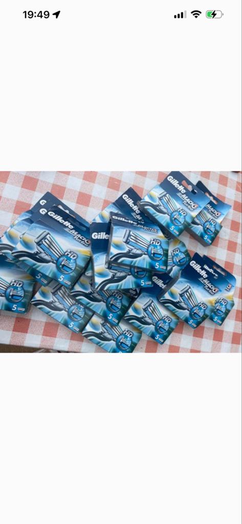 Gillette Mach3 Scheermesjes - Nieuw in verpakking, Ophalen of Verzenden, Nieuw, Overige typen
