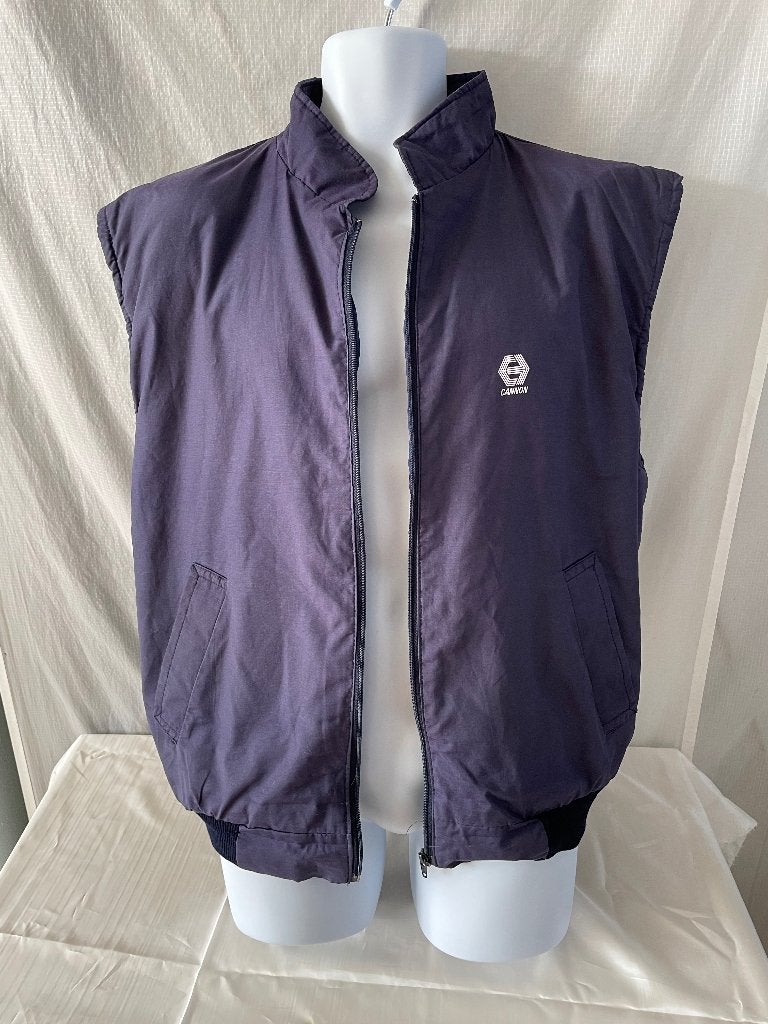 Vintage Canon bodywarmer, maat XL, Blauw, Maat 56/58 (XL), Ophalen of Verzenden, Zo goed als nieuw