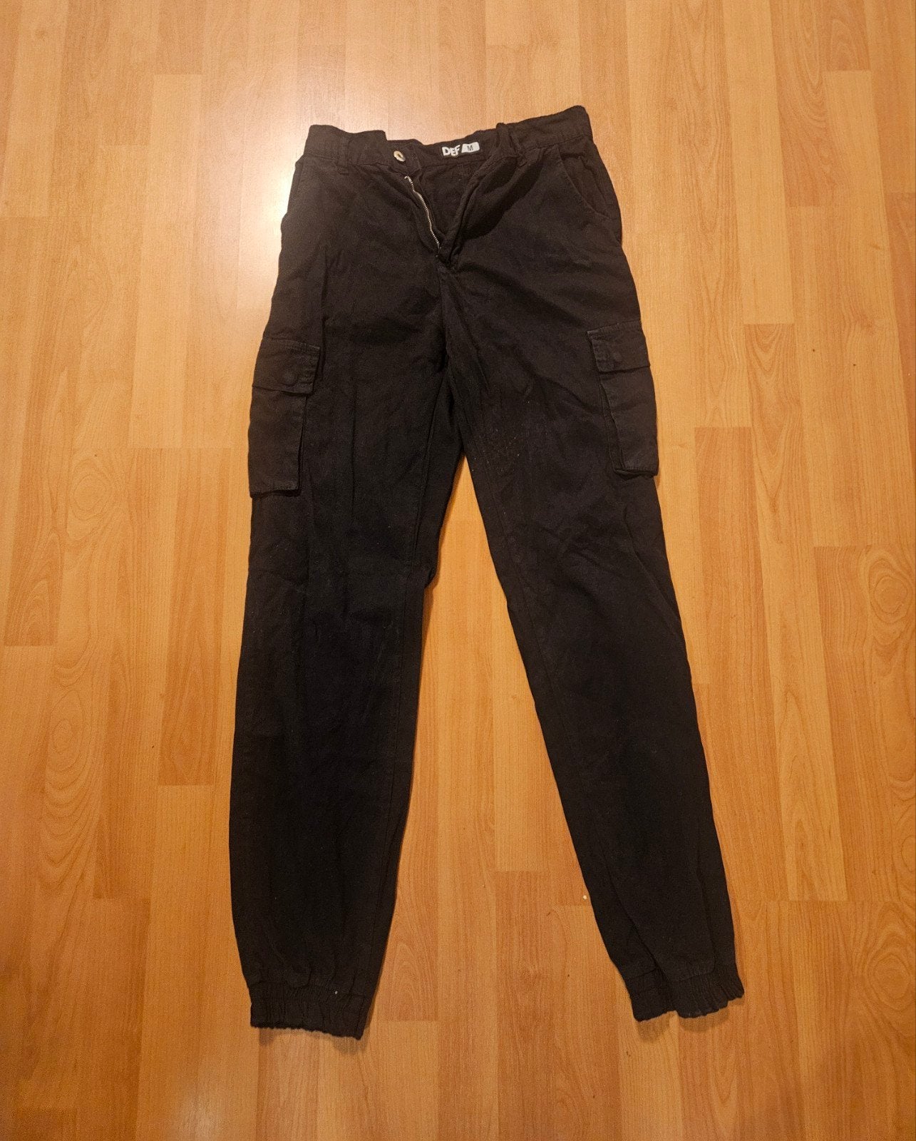 DEF cargo broek - maat M, Maat 38/40 (M), Verzenden, Zwart, DEF