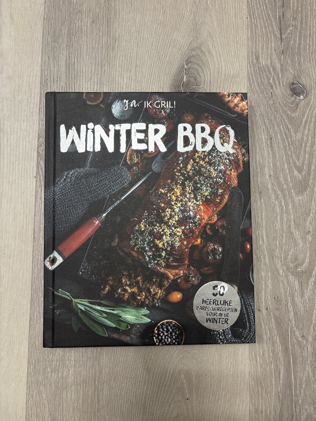Ja, ik grill! Winter BBQ - 50 heerlijke barbecue recepten, Ophalen of Verzenden, Zo goed als nieuw, Overige gebieden, Hoofdgerechten