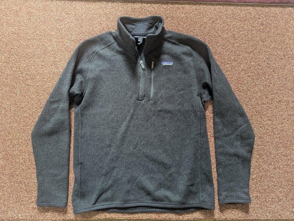 Patagonia Better Sweater 1/4 zip, Zwart, M, Kleding | Heren, Truien en Vesten, Maat 48/50 (M), Zwart, Ophalen of Verzenden, Zo goed als nieuw