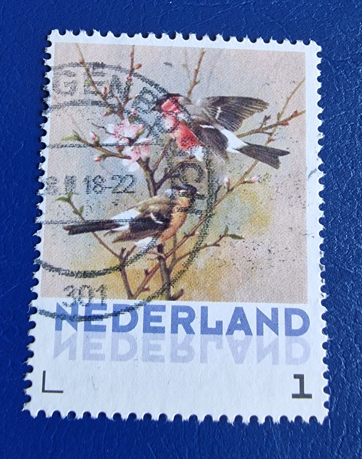 kv1267 persoonlijke postzegel 2001 - Vogels op tak, Postzegels en Munten, Postzegels | Nederland, Ophalen of Verzenden, Na 1940