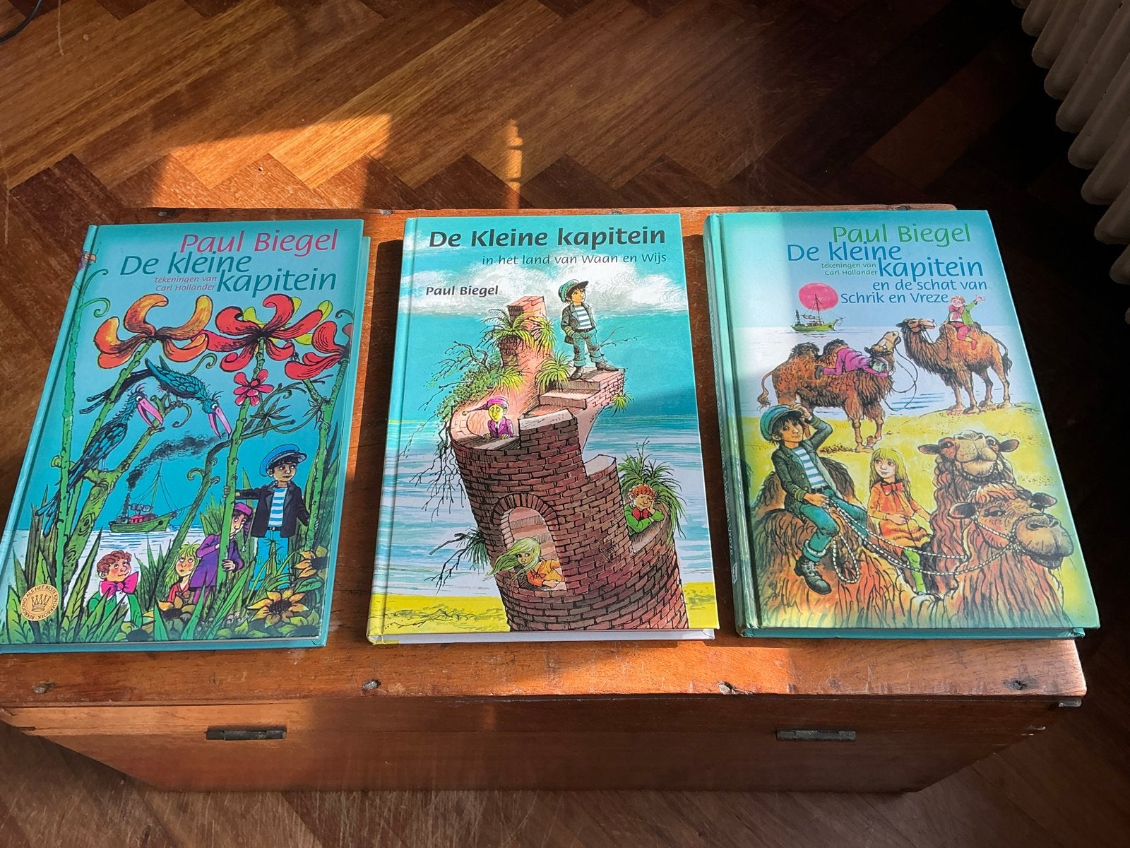 De Kleine Kapitein boekenreeks - Paul Biegel (3 delen), Ophalen of Verzenden, Gelezen, Fictie algemeen