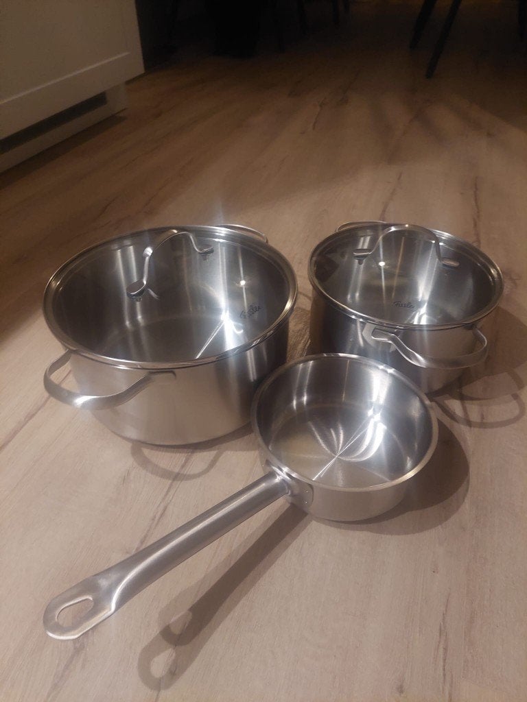 Pannenset Fissler, Ophalen, Nieuw, Pannenset, Fissler