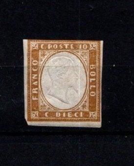 Oud Italie/Sardinie ongebruikt - 11 - 1855  --  S252, Verzenden, Postfris