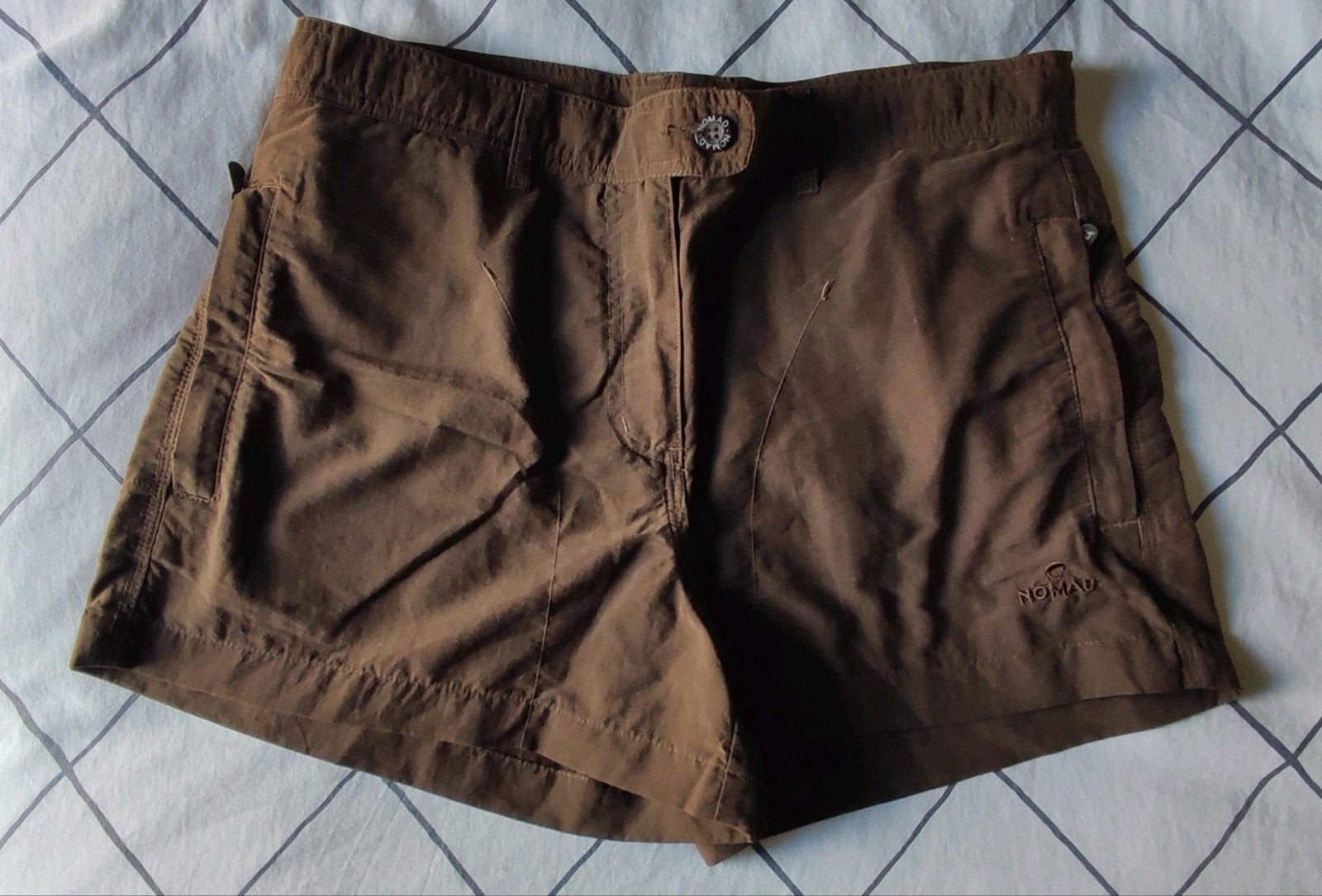 NOMAD Bruine Korte Broek / Short Maat L (40) nieuw, Maat 42/44 (L), Nieuw, Ophalen of Verzenden, NOMAD