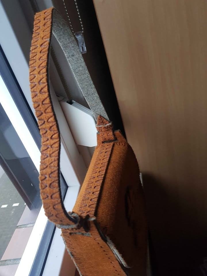 Damestas nieuw handgemaakt, Ophalen of Verzenden, Nieuw, Handtas