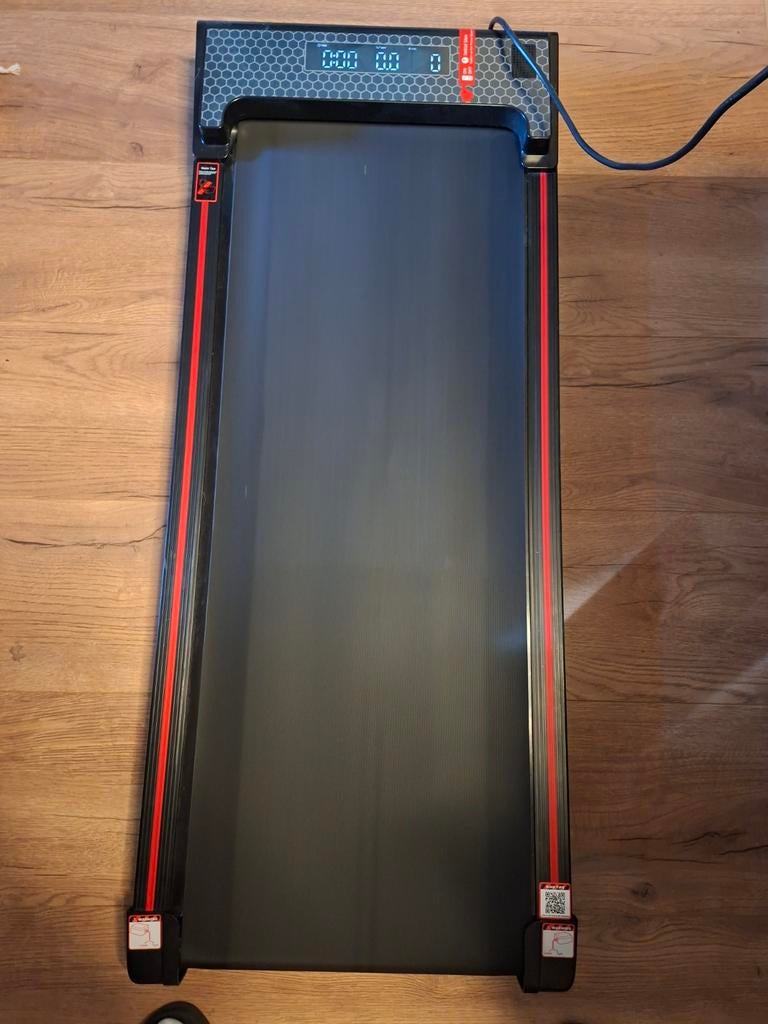 Compacte Loopband, Ophalen, Zo goed als nieuw, Metaal, Loopband