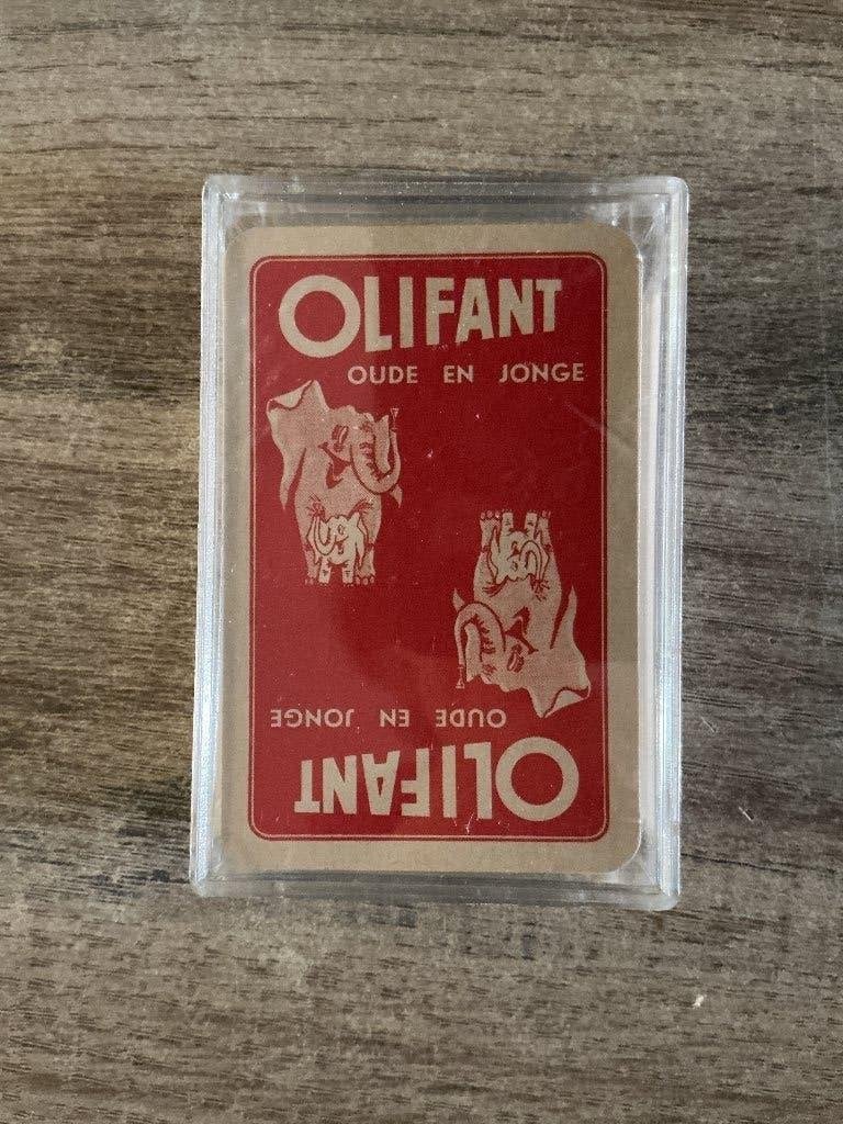 Kaartspel Olifant jenever, Ophalen of Verzenden, Zo goed als nieuw, Overige typen